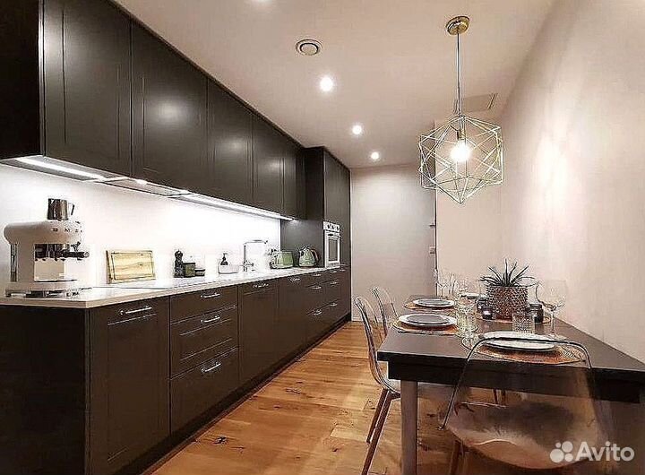 Кухня в потолок