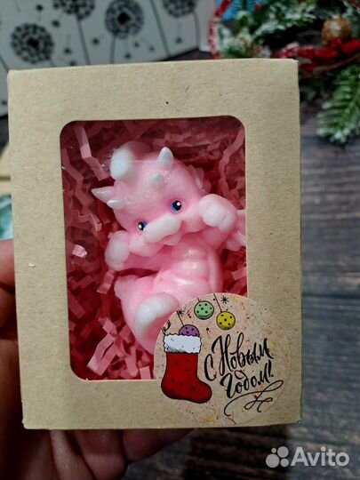 Мыло ручной работы дракончик