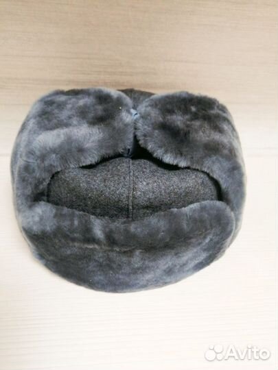 Шапка ушанка мужская военная 60 размер