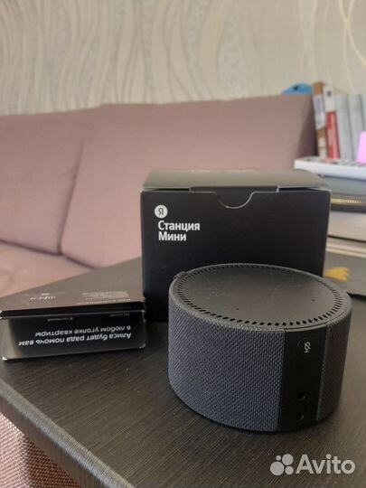 Умная колонка яндекс станция мини