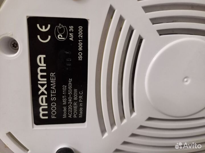 Пароварка maxima mst 1102