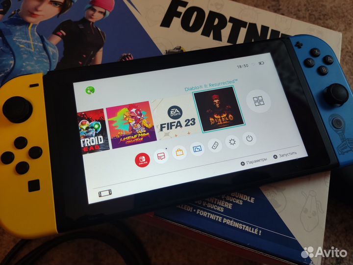 Прошитая Nintendo Switch 160Gb+куча игр