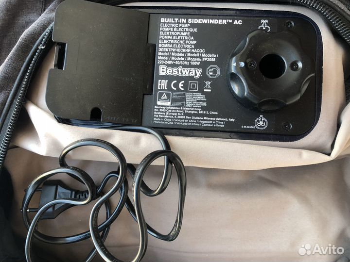 Надувной матрас intex