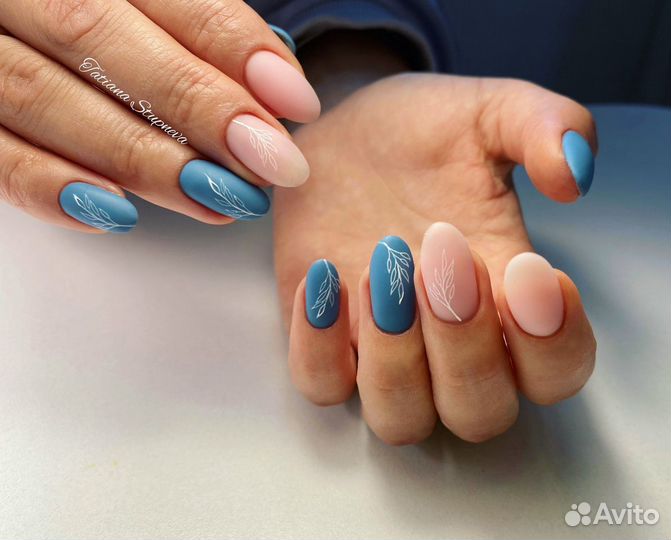 Наращивание ногтей и покрытие Гель лаком ногтей