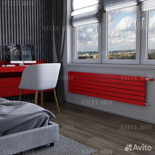 Горизонтальный радиатор \ трубчатый радиатор