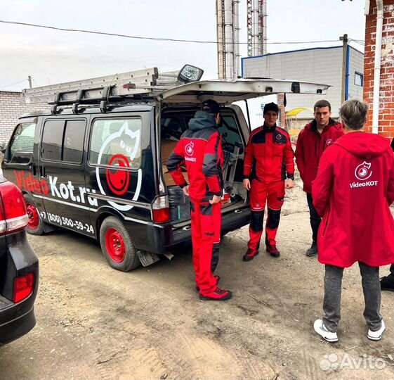 Установка и монтаж видеонаблюдения