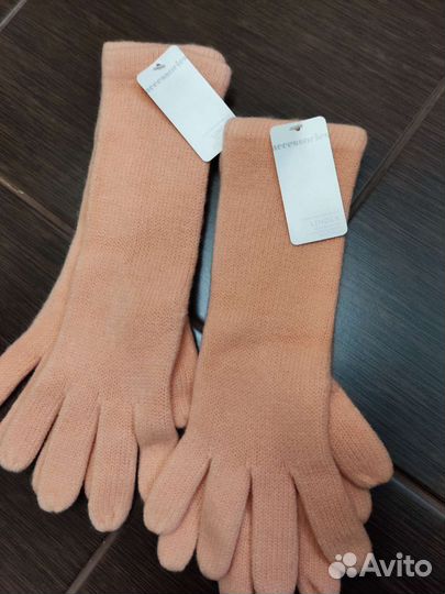 Перчатки женские высокие новые