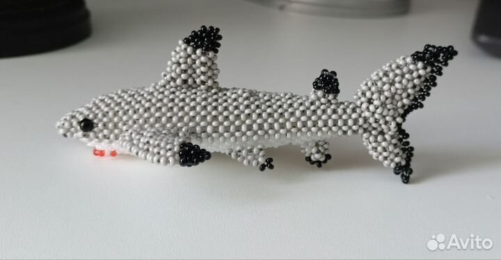 Акула из бисера (авторская работа)