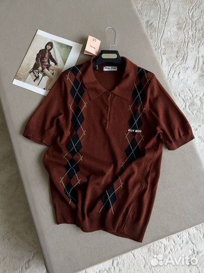 Поло Miu Miu. Премиум