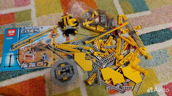 Конструктор lego lepin cities Кран