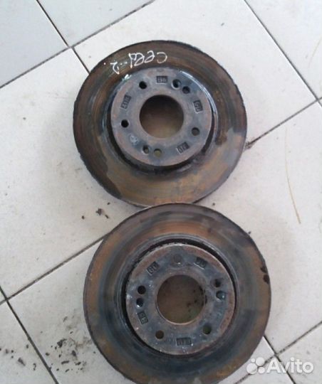 Диски тормозные передние Kia Ceed 2 JD