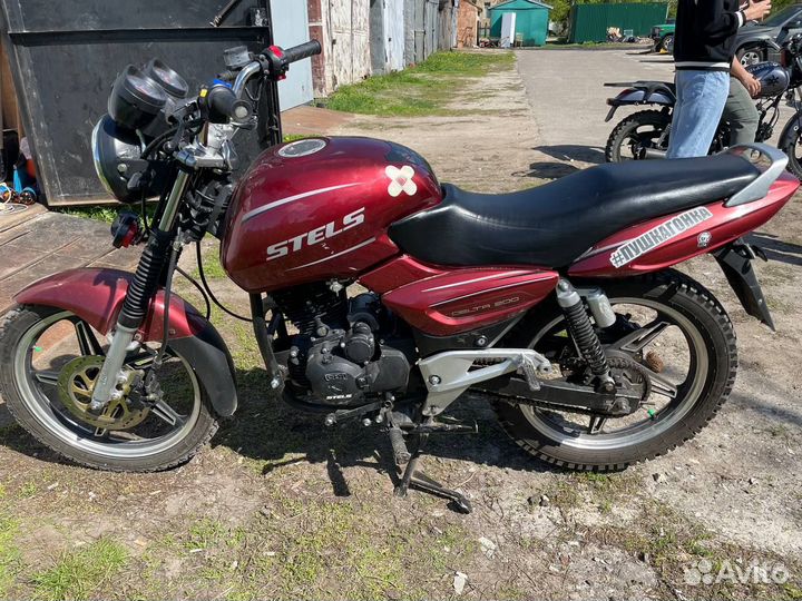 Мотоцикл stels delta 200