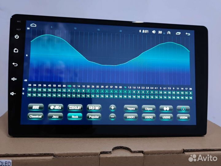 Магнитола CarAudio 5760B,2/32,qled,4G,9 дюймов