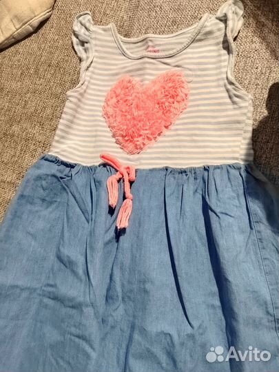 Джинсовая куртка для девочки 110