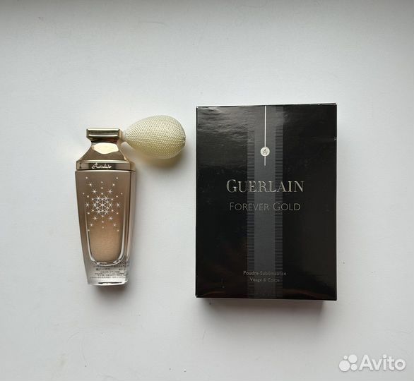 Guerlain forever gold пудра для лица и тела
