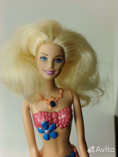 Барби русалка mattel лот