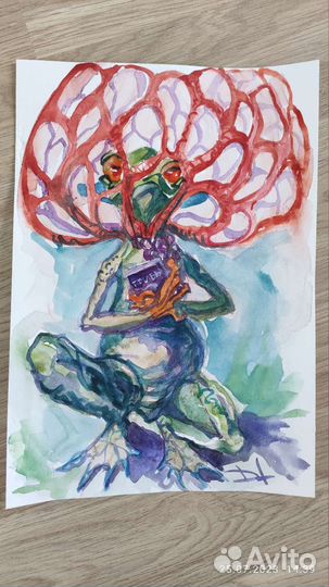 Акварельные рисунки