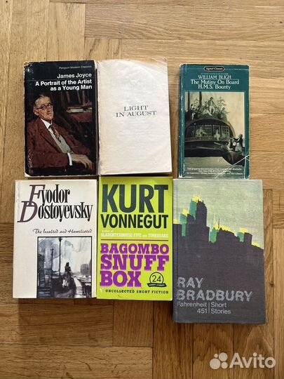 Книги на английском языке разные