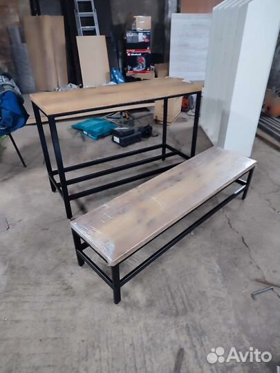 Мебель лофт на заказ, каркасы, сварочные работы