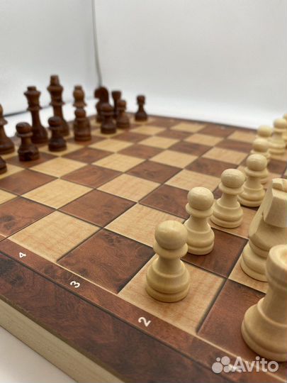 Игра 3 в 1 (Шахматы/Шашки/Нарды)