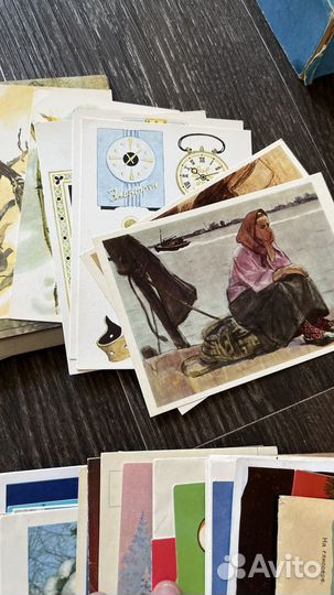 Открытки СССР чистые новые