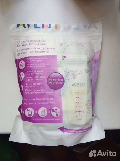 Пакеты для хранения грудного молока