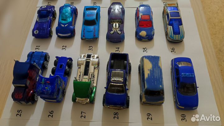 Hot Wheels машинки