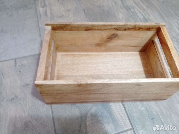 Ящик деревянный hm home большой