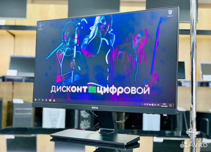 Монитор BenQ/24''/Full HD/IPS/60 Гц/5 мс