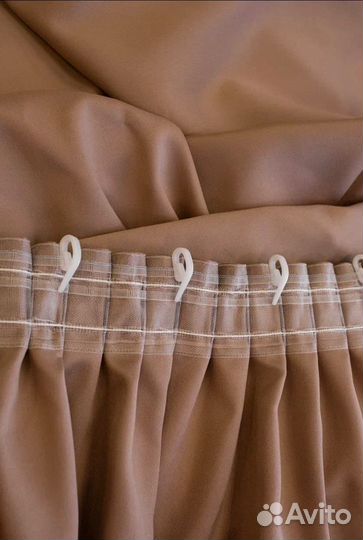 Портьера 260х250см, Капучино