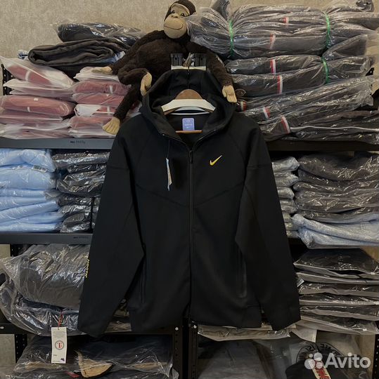 Зип худи Nike Tech fleece nocta черное