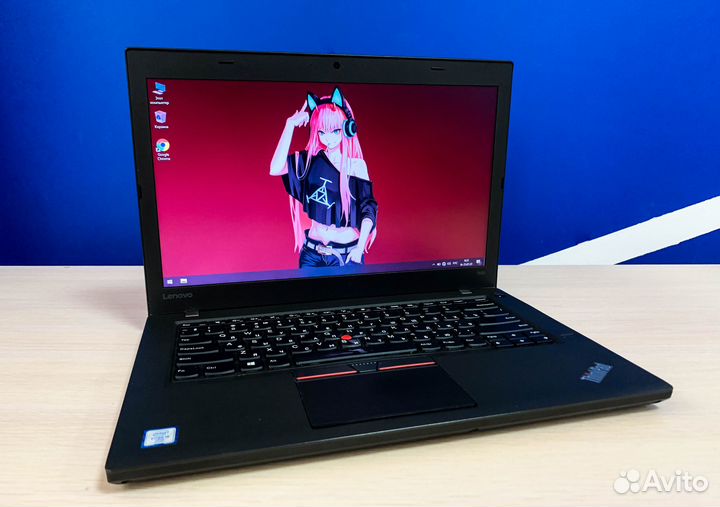 Ноутбук Lenovo T460 на i5-6300U/ 8Gb/ 256Gb SSD