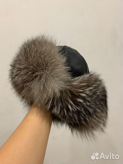 Шапка песец