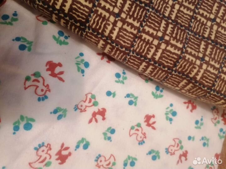 Отрезы фланели времен СССР