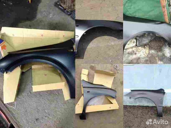 Крыло переднее hyundai accent, hyundai accent 00-06 /accent tagaz 03