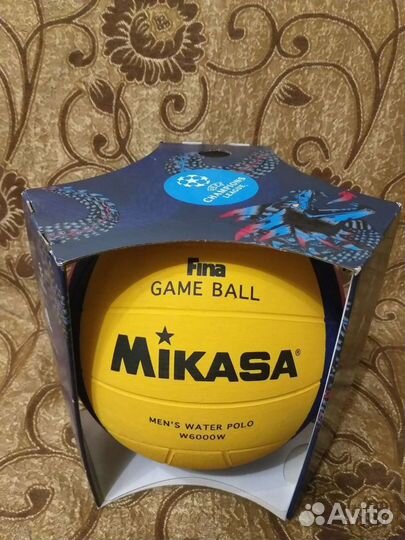 Мяч mikasa w6000w водное поло