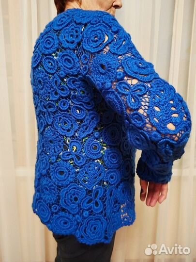 Кофта женская ручной работы. Р. 52