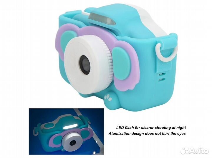 Детский фотоаппарат слоник