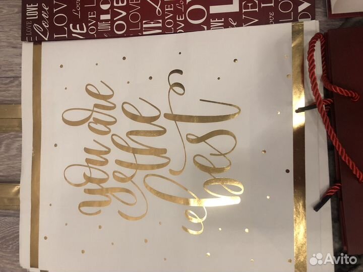 Большой подарочный пакет