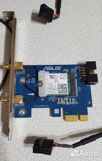 Wi-Fi адаптер + Bluetooth (asus PCE-AC58BT)