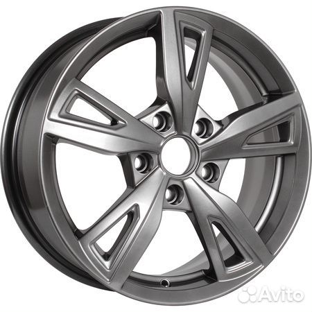 Кик Фишт R16x6.5 5x114.3 ET45 CB67.1 Dark platinum
