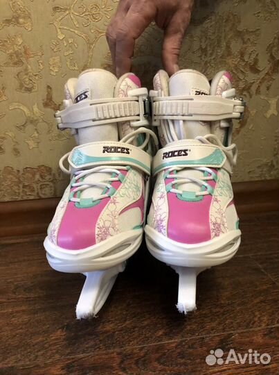 Детские коньки раздвижные roces