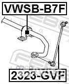 Втулка стабилизатора VW passat 11/tiguan 07- п