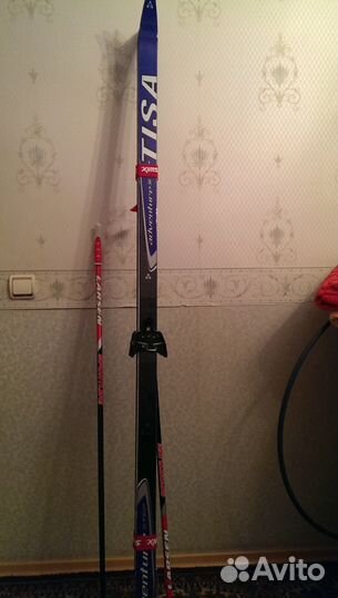 Продам беговые лыжи tisa в хорошем состоянии