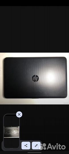 Ноутбук hp