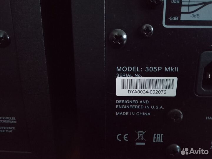 Jbl 305p mkii пара