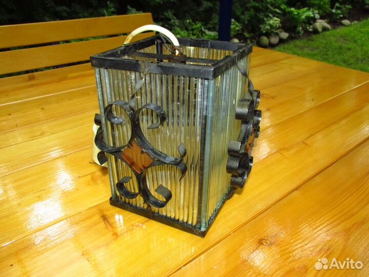 Светильник подвес СССР винтаж под ковку