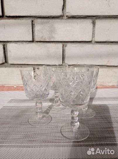 Фужеры хрустальные СССР