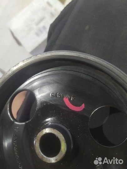 Шкиф коленвала передний Renault Logan 2 L8 2019