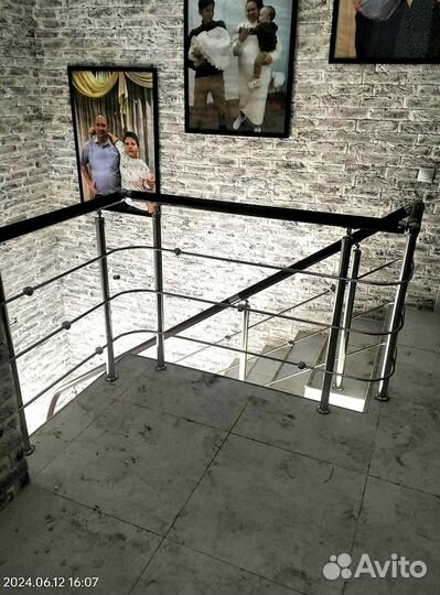 Перила для лестниц из нержавеющей стали